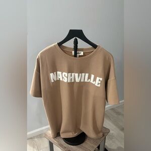 Nashville Tan Short Sleeve Tee